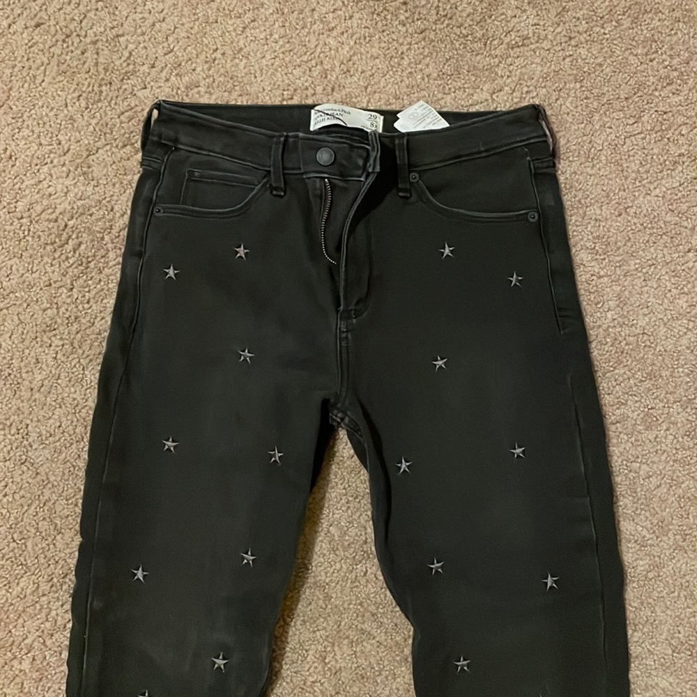 Abercrombie Black star jeans
